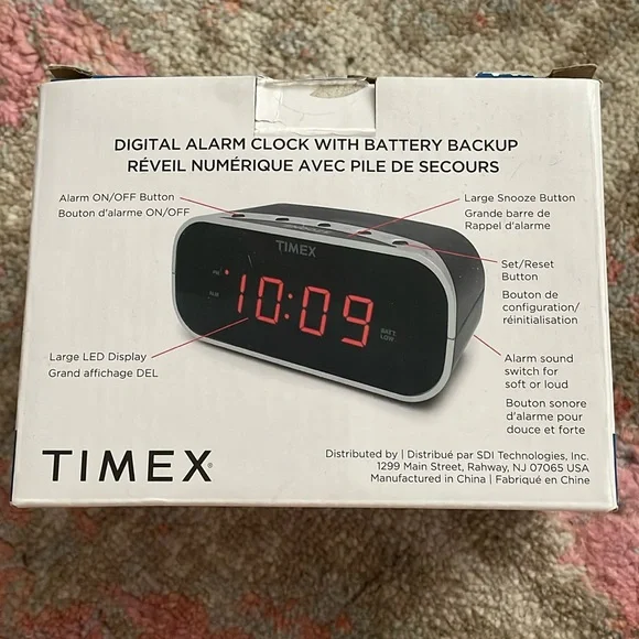 Timex Digital Alarm Clock - Picture 2 of 5